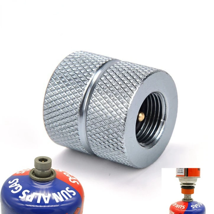 Outdoor Camping Butane Stove Gas Refill Adapter Cartridge Gas Nozzle Bottle Type Cartridge Screw Type Valve Canister Connector
Outdoor Camping Butane Stove Gas Refill Adapter Cartridge Gas Nozzle Bottle Type Cartridge Screw Type Valve Canister Connector