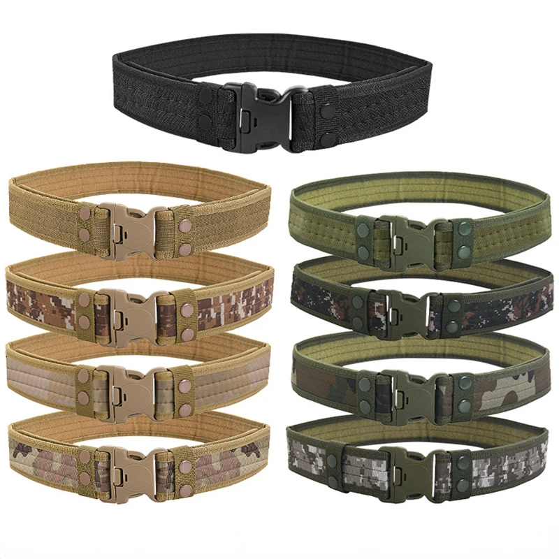 Fashion Waistband Hunting Belt Breathable Style Tools Military Quick Army Tactical Release Belts Combat Hiking Outdoor Canvas
Fashion Waistband Hunting Belt Breathable Style Tools Military Quick Army Tactical Release Belts Combat Hiking Outdoor Canvas