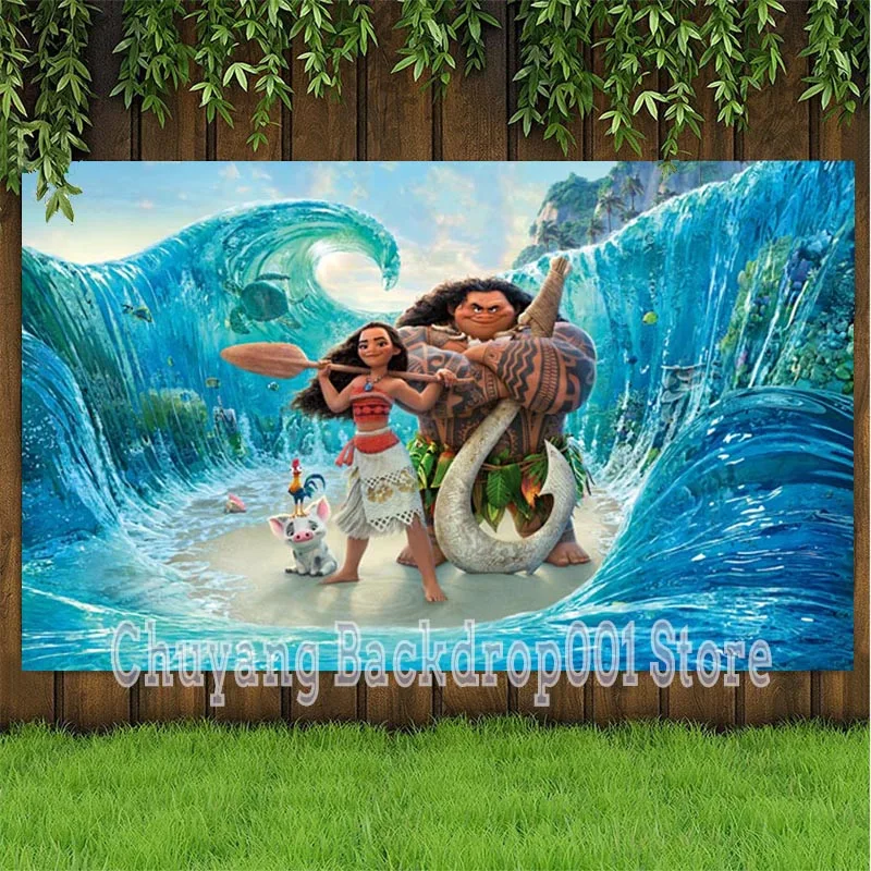 Moana Backdrop Princess Girls Happy Birthday Party Custom Beach Sea Photography Background Photo Studio Props Decoration Banner
Moana Backdrop Princess Girls Happy Birthday Party Custom Beach Sea Photography Background Photo Studio Props Decoration Banner