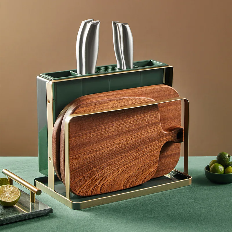 AOLIVIYA SH New Jiuyue Light Luxury Knife Holder Chopping Board Rack Kitchen Supplies Storage Rack Knife Cutting Board Kitchen
AOLIVIYA SH New Jiuyue Light Luxury Knife Holder Chopping Board Rack Kitchen Supplies Storage Rack Knife Cutting Board Kitchen
