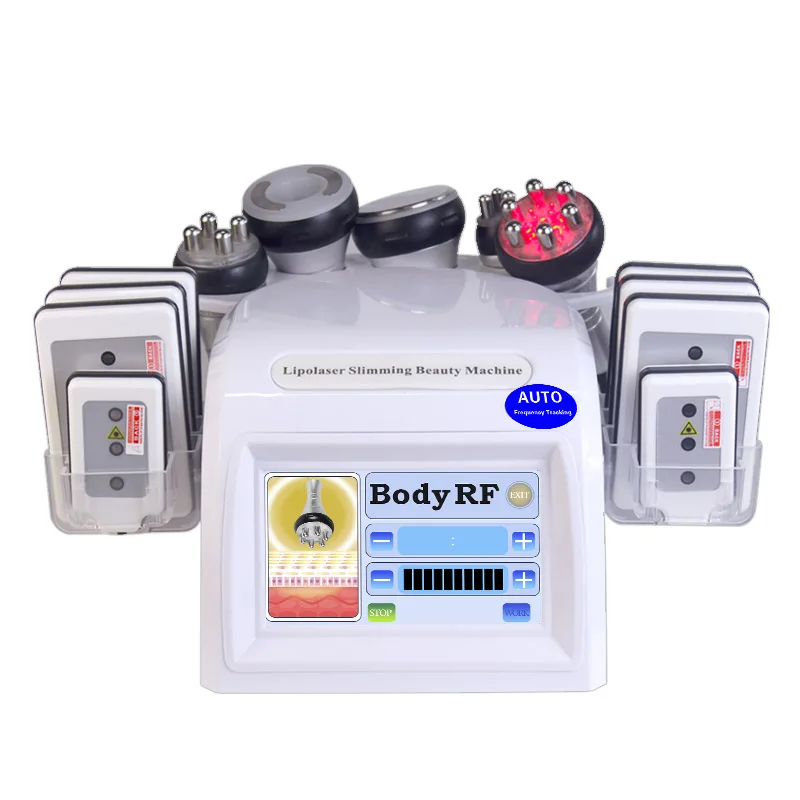 6 in 1 Slimming Machine Cavitation 40K Vacuum Radio Frequency Belly Fat Loss Beauty Euipment
6 in 1 Slimming Machine Cavitation 40K Vacuum Radio Frequency Belly Fat Loss Beauty Euipment