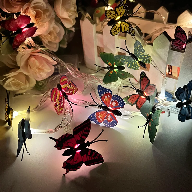Butterfly Flower Vine Light LED String Lights Artificial Plants Green Leaves Garland Fairy Light Wedding Party Home Garden Decor
Butterfly Flower Vine Light LED String Lights Artificial Plants Green Leaves Garland Fairy Light Wedding Party Home Garden Decor