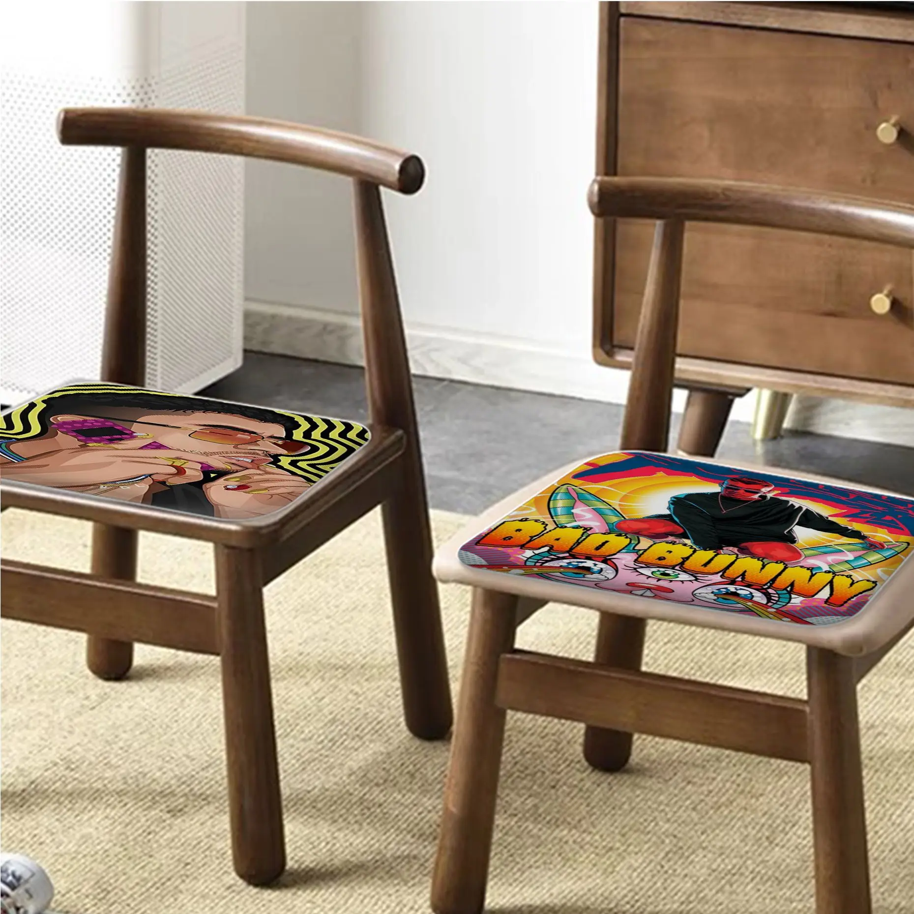 Music Artist Bad Bunny Art Seat Pad Household Cushion Soft Plush Chair Mat Winter Office Bar Sofa Decor Tatami
Music Artist Bad Bunny Art Seat Pad Household Cushion Soft Plush Chair Mat Winter Office Bar Sofa Decor Tatami