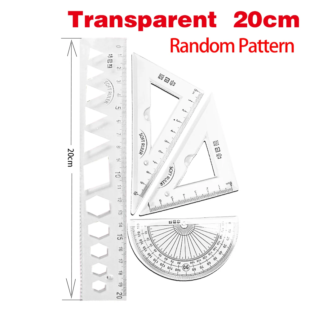 Набор гибких линеек из пластика 4 шт.
Набор гибких линеек из пластика 4 шт.
