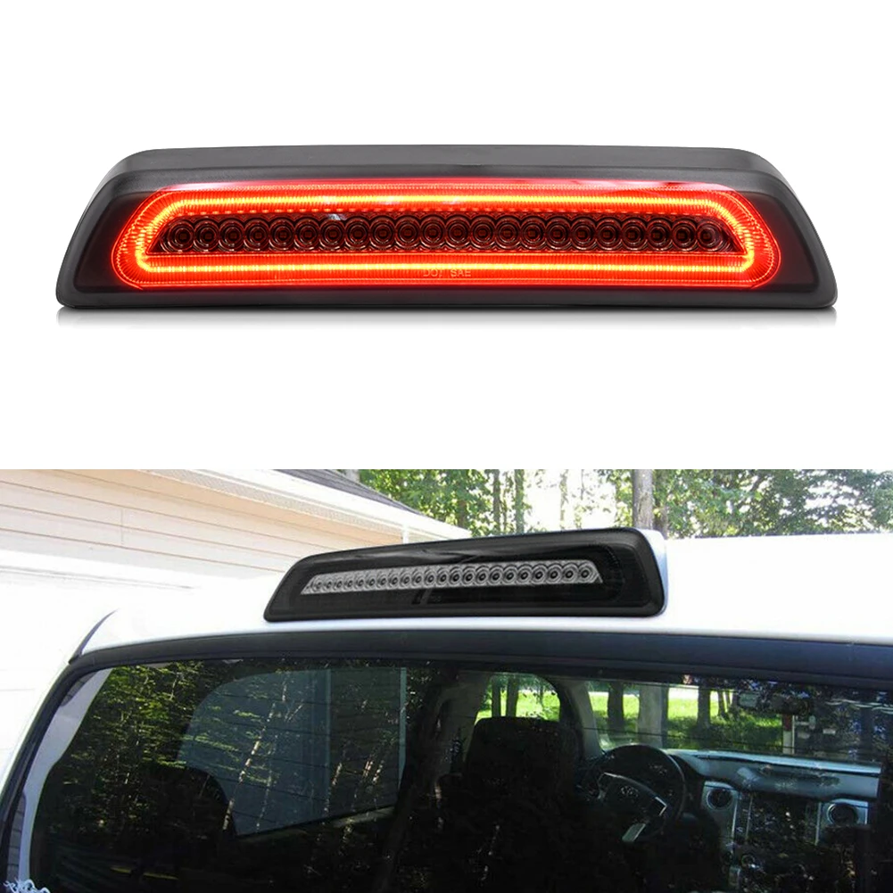 Smoked LED Strobe Third 3rd Brake Light Cargo Stop Lamp For Toyota Tundra 07-21 Center High Mounted Stop Light
Smoked LED Strobe Third 3rd Brake Light Cargo Stop Lamp For Toyota Tundra 07-21 Center High Mounted Stop Light