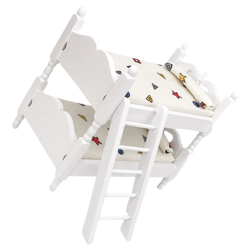 Ornaments Mini Bed Furniture Model Adornment Models House Accessory Miniature Bunk
Ornaments Mini Bed Furniture Model Adornment Models House Accessory Miniature Bunk