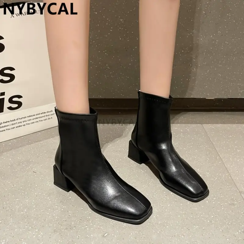 Chelsea Boot Mid Heels Women Shoes Autumn Winter 2023 Designer Cozy Dress Snow Boots Pumps Fashion Casual Ankle Goth Women Shoes
Chelsea Boot Mid Heels Women Shoes Autumn Winter 2023 Designer Cozy Dress Snow Boots Pumps Fashion Casual Ankle Goth Women Shoes