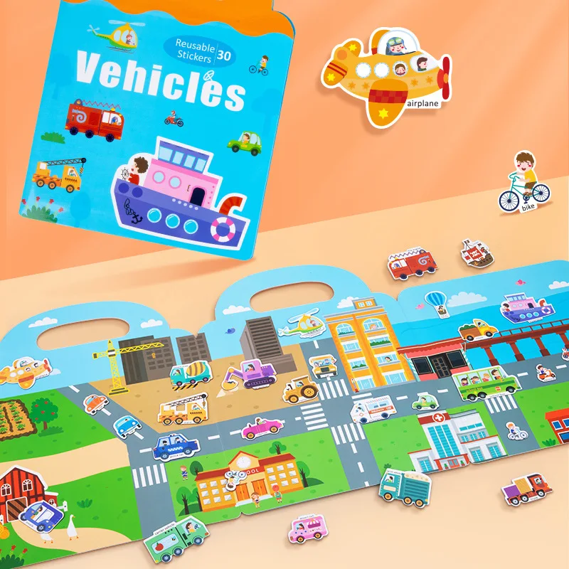 Montessori Paste Quiet Book Children Toy Paste Book Matching Puzzle Game Educational Toys Gift
Montessori Paste Quiet Book Children Toy Paste Book Matching Puzzle Game Educational Toys Gift