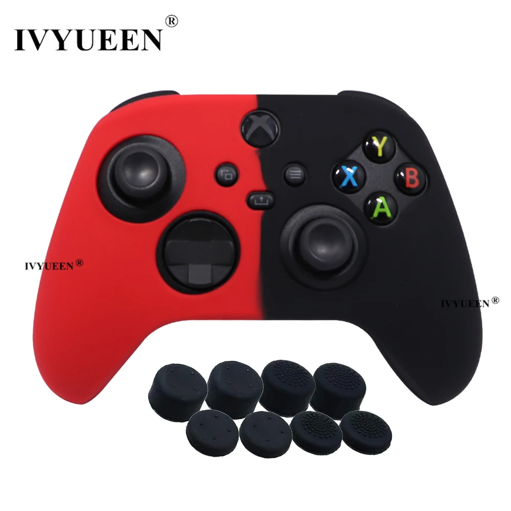 IVYUEEN for XBox Series S X Controller Silicone Case Protective Skin Cover Shell with Gamepad Grips ThumbStick Cap Accessories
IVYUEEN for XBox Series S X Controller Silicone Case Protective Skin Cover Shell with Gamepad Grips ThumbStick Cap Accessories