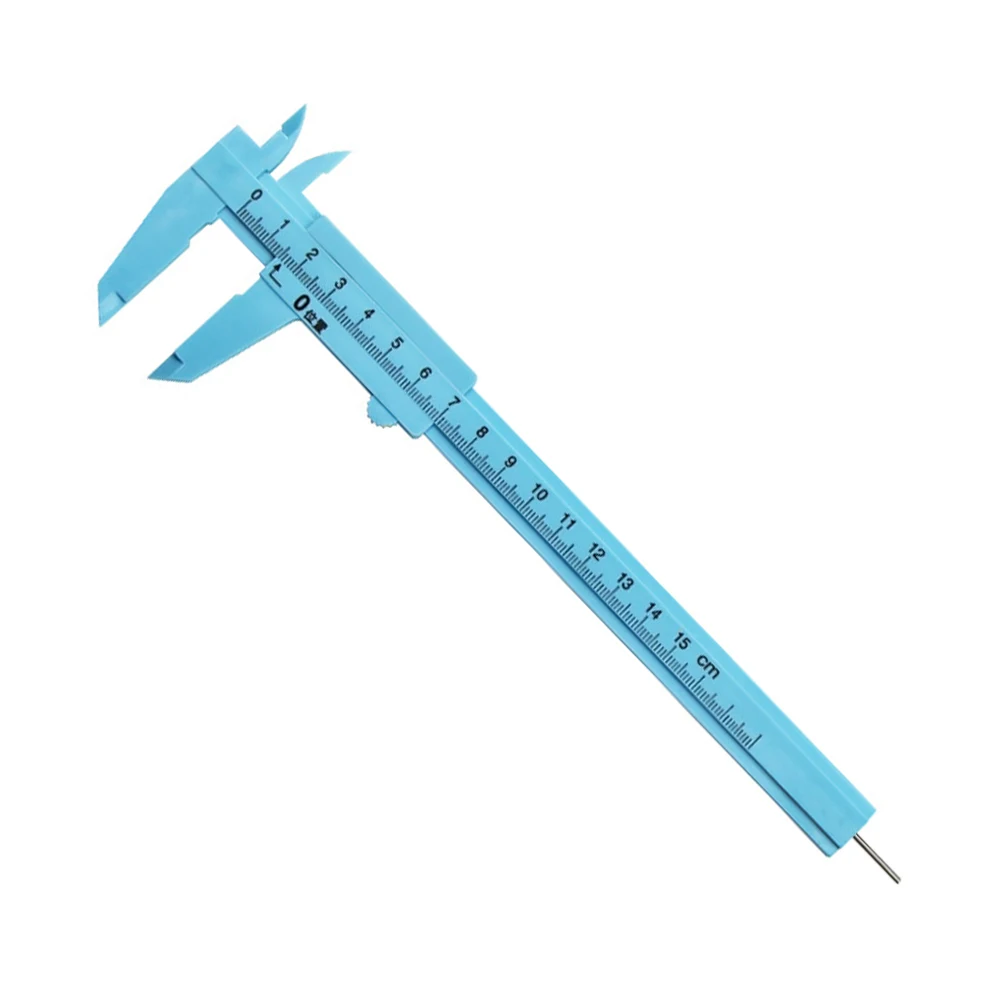 Plastic Vernier Calipers 0-150mm Aperture Depth Diameter Measure Tool DIY Tool Woodworking Metalworking Plumbing Model Making
Plastic Vernier Calipers 0-150mm Aperture Depth Diameter Measure Tool DIY Tool Woodworking Metalworking Plumbing Model Making
