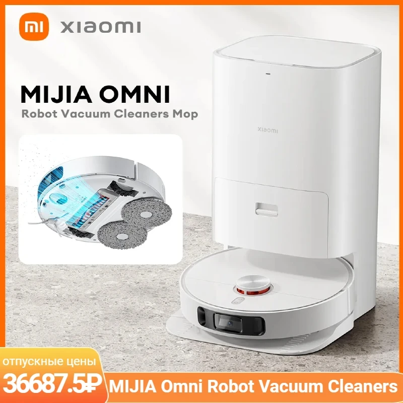 Робот-пылесос XIAOMI MIJIA Omni, Швабра для уборки, умная база, автоматическое устройство для удаления грязи, пыли
Робот-пылесос XIAOMI MIJIA Omni, Швабра для уборки, умная база, автоматическое устройство для удаления грязи, пыли