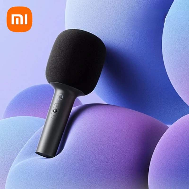 

Xiaomi MIJIA K-song Microphone Bluetooth Speaker KTV-level Stereo Sound Effect Double Duet 9 Kinds Of Interesting Sound Effects