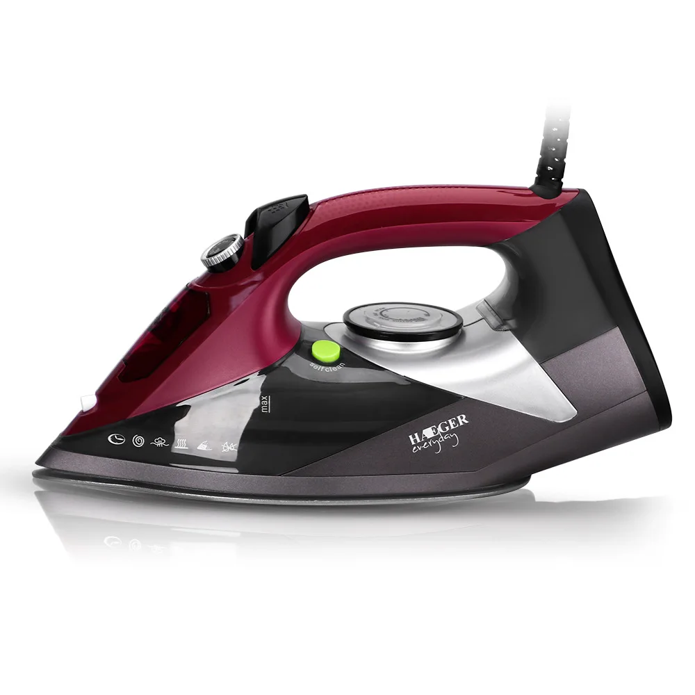 

Steam Iron for Clothes with Titanium Infused Ceramic Soleplate, 3000-Watts