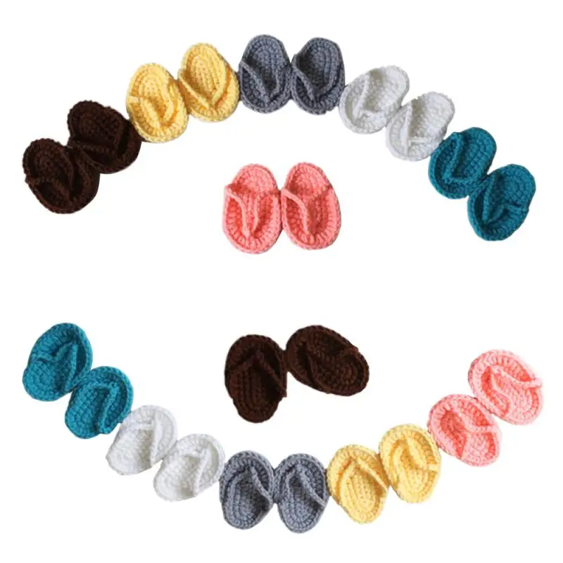 New Photography Props Hand Crochet Slippers Baby Photo Props Shoes Newborn Fotografia Baby Photography Accessories
New Photography Props Hand Crochet Slippers Baby Photo Props Shoes Newborn Fotografia Baby Photography Accessories