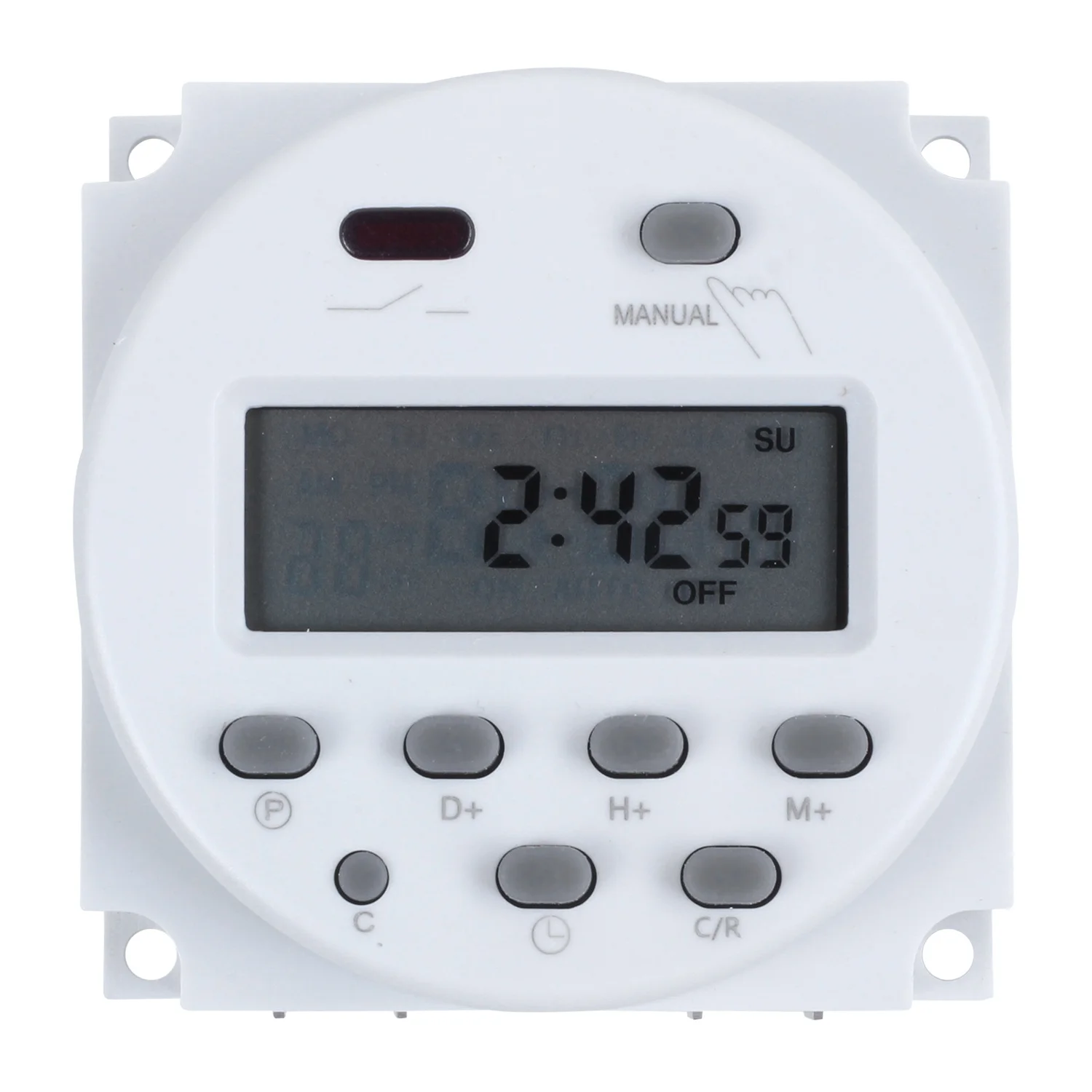 DC 12V Digital LCD Power Programmable Timer Time Switch Relay 16A Amps
DC 12V Digital LCD Power Programmable Timer Time Switch Relay 16A Amps