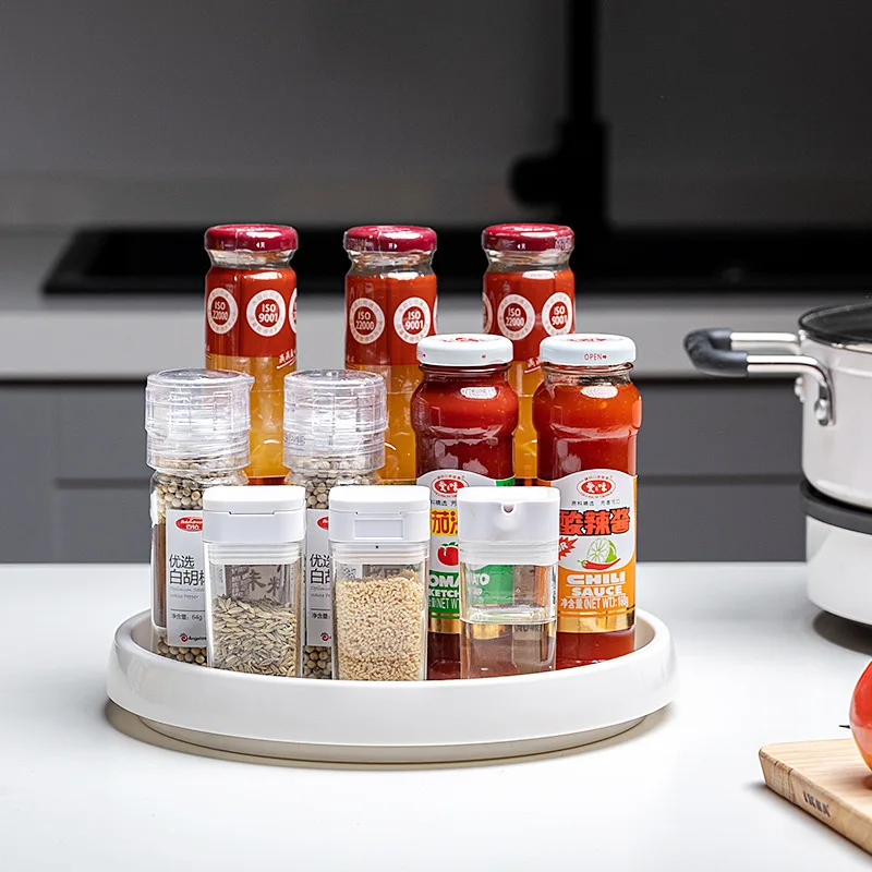 Multifunctional Rotary Kitchen Condiment Storage Turntable Seasoning Bottle Finishing Storage Rack Seasoning Rack Storage Box
Multifunctional Rotary Kitchen Condiment Storage Turntable Seasoning Bottle Finishing Storage Rack Seasoning Rack Storage Box
