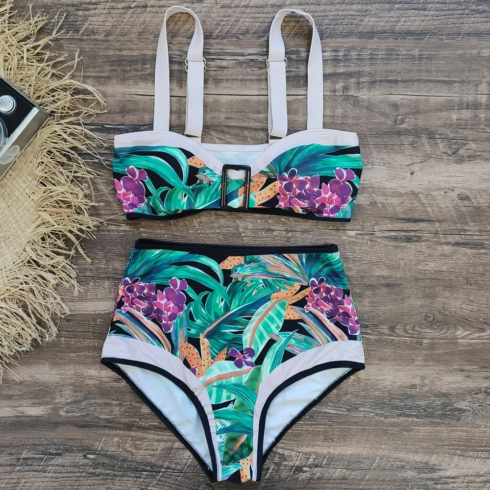 New Sexy Leaves Printed Bikini 2023 Push Up Swimsuit Women Female Summer Bikini Set Brazilian Biquini Beachwear Bathing Suit
New Sexy Leaves Printed Bikini 2023 Push Up Swimsuit Women Female Summer Bikini Set Brazilian Biquini Beachwear Bathing Suit