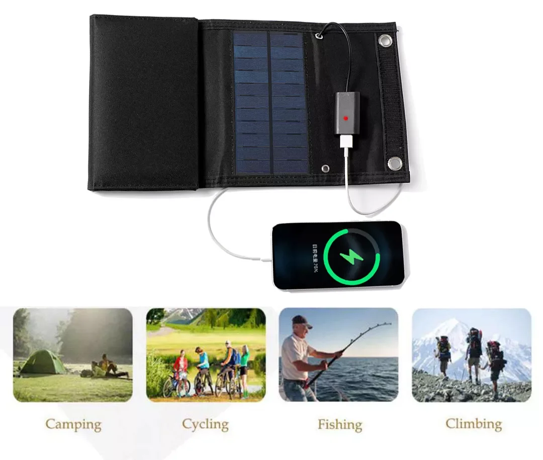 Solar Panel Foldable USB 5V Monocrystal Solar Cell Waterproof Charger Outdoor solar panel phone charge camping
Solar Panel Foldable USB 5V Monocrystal Solar Cell Waterproof Charger Outdoor solar panel phone charge camping