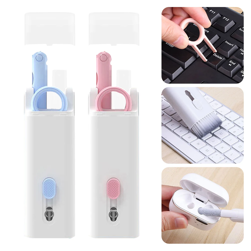 7 in 1 Computer Keyboard Cleaner Brush Kit Earphone Cleaning Pen For Headset Keyboard Cleaning Tools Cleaner Keycap Puller Kit
7 in 1 Computer Keyboard Cleaner Brush Kit Earphone Cleaning Pen For Headset Keyboard Cleaning Tools Cleaner Keycap Puller Kit