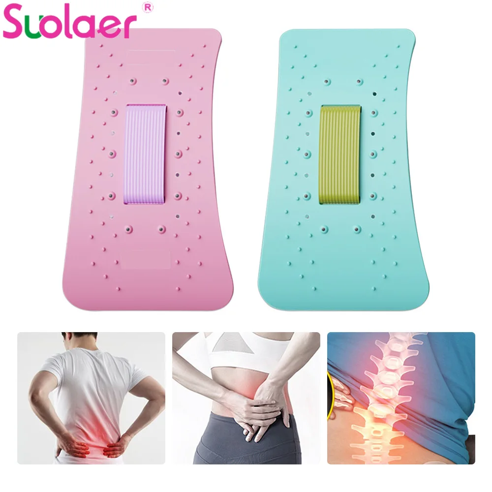 Back Stretcher Lumbar Back Massager Adjustable Waist Neck Stretch Fitness Massage Tool Cervical Spine Support Pain Relief Relax
Back Stretcher Lumbar Back Massager Adjustable Waist Neck Stretch Fitness Massage Tool Cervical Spine Support Pain Relief Relax