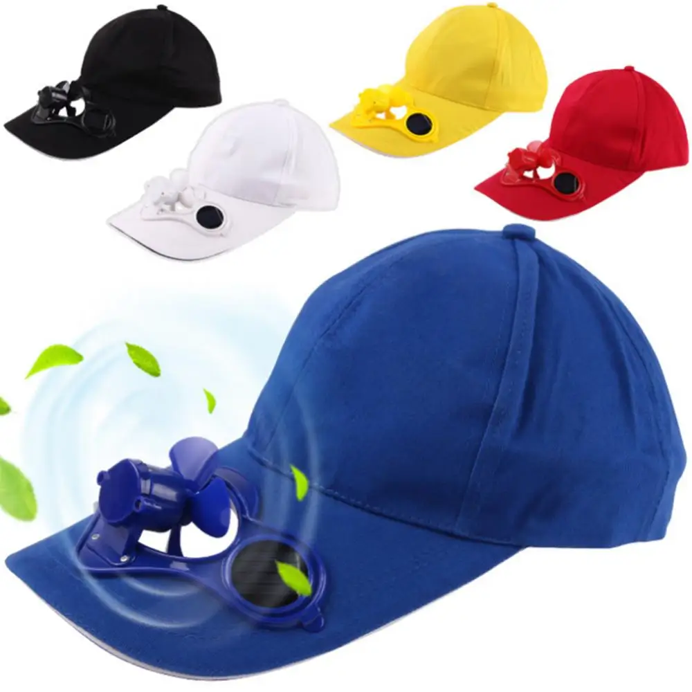 Summer Outdoor Sport Hats Sunscreen Solar Powered Fan Hat Sun Protection Cap With Solar Cool Fan Bicycling Climbing Baseball Cap
Summer Outdoor Sport Hats Sunscreen Solar Powered Fan Hat Sun Protection Cap With Solar Cool Fan Bicycling Climbing Baseball Cap