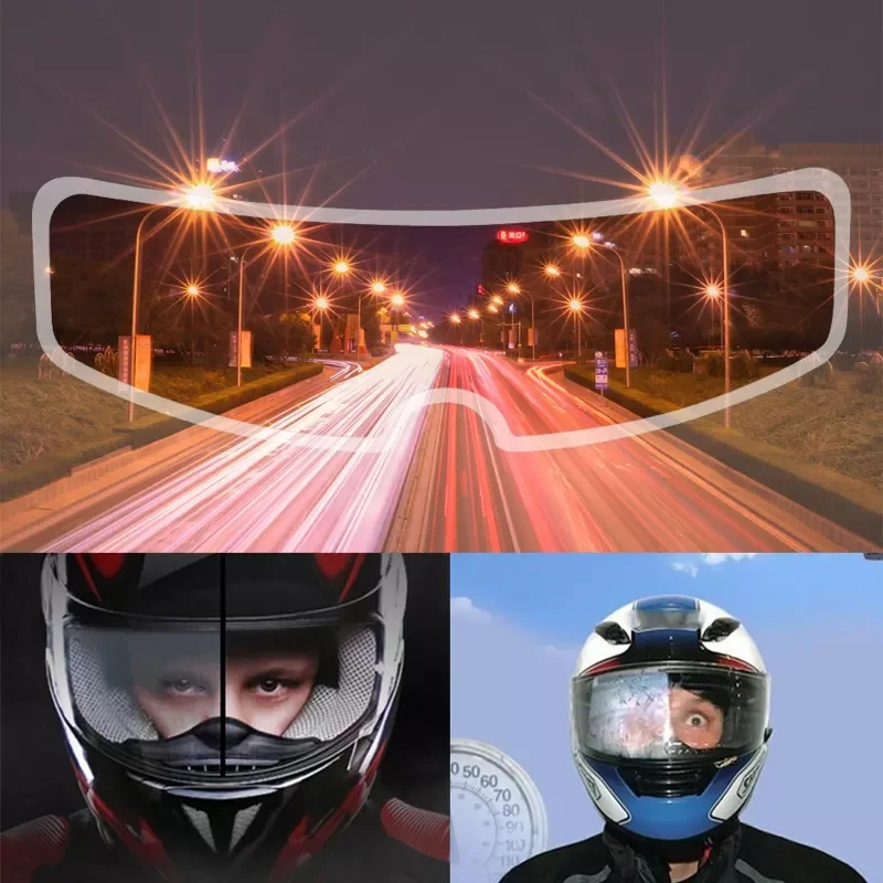 Clear Anti-Fog Patch Film Motorcycle Helmet Fog Resistant Screen Lens Universal for Full Half Face Off-road Helmets
Clear Anti-Fog Patch Film Motorcycle Helmet Fog Resistant Screen Lens Universal for Full Half Face Off-road Helmets