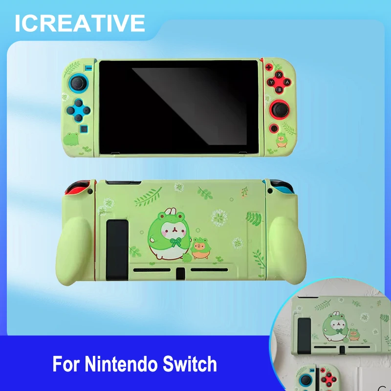 Icreative Mushroom Cartoon TPU Soft Protective Case Shell for Nintendo Switch Demon Slayer Handle Game Cover
Icreative Mushroom Cartoon TPU Soft Protective Case Shell for Nintendo Switch Demon Slayer Handle Game Cover