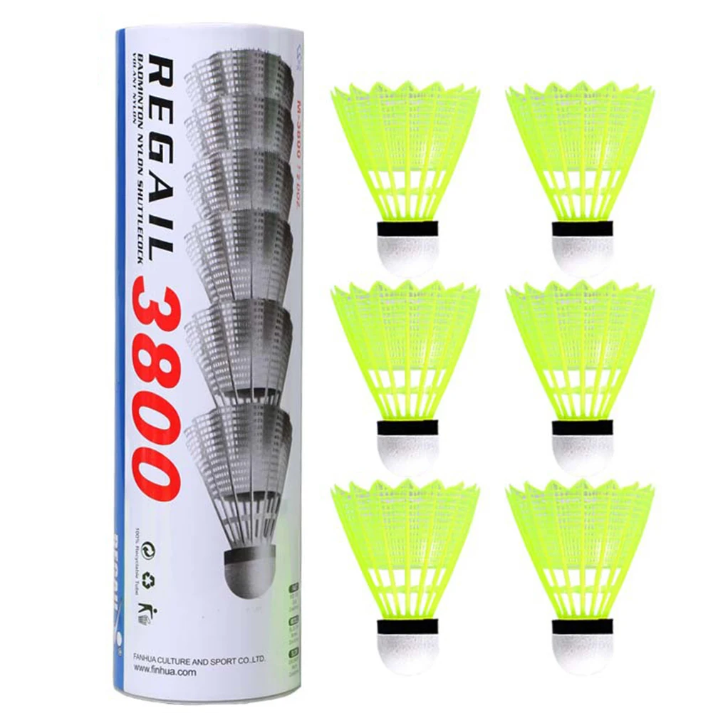 6pc Kids Plastic Badminton Sports Shuttlecock Indoor Outdoor Shuttlecocks Play Flying Stability Durable Shuttlecock Ball
6pc Kids Plastic Badminton Sports Shuttlecock Indoor Outdoor Shuttlecocks Play Flying Stability Durable Shuttlecock Ball