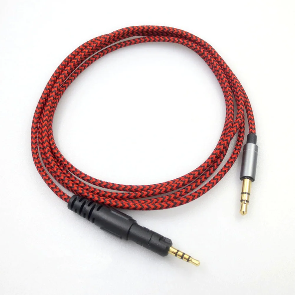 Replacement Audio Cable Wire for Audio-technic ATH-M50x M40x M70x M60x Nylon Woven Headphones cable Headset Accessories
Replacement Audio Cable Wire for Audio-technic ATH-M50x M40x M70x M60x Nylon Woven Headphones cable Headset Accessories