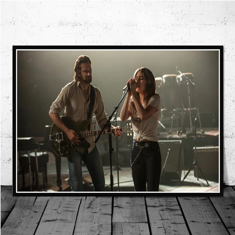 a Star Is Born Love Movie Bradley Cooper Lady Gaga canvas paintings picture on the wall room decoration aesthetic Quadro
a Star Is Born Love Movie Bradley Cooper Lady Gaga canvas paintings picture on the wall room decoration aesthetic Quadro