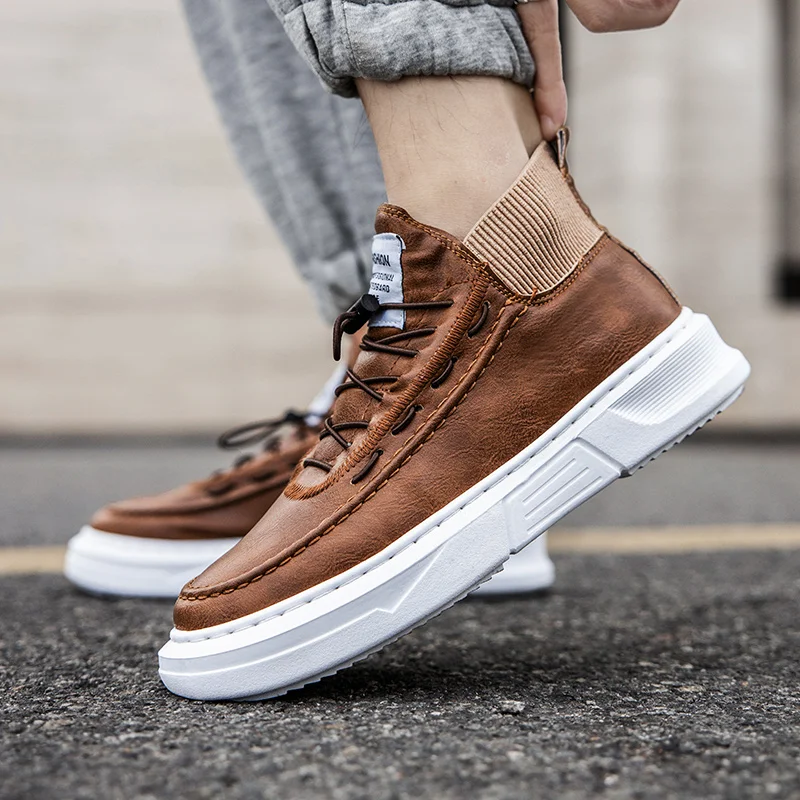 Fashion Men's Sneakers 2022 New Spring Light Casual Shoes for Men Breathable Men Shoes Leather Shoes Men's Platform Elegantes
Fashion Men's Sneakers 2022 New Spring Light Casual Shoes for Men Breathable Men Shoes Leather Shoes Men's Platform Elegantes