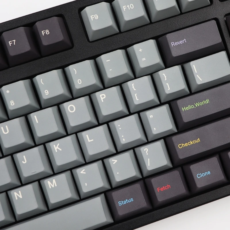 Колпачки для клавиш PBT Oblivion, 134 клавиш, вишневая высота, набор двухсторонних сублимационных колпачков для механических клавиатур Cherry MX 6.25U
Колпачки для клавиш PBT Oblivion, 134 клавиш, вишневая высота, набор двухсторонних сублимационных колпачков для механических клавиатур Cherry MX 6.25U