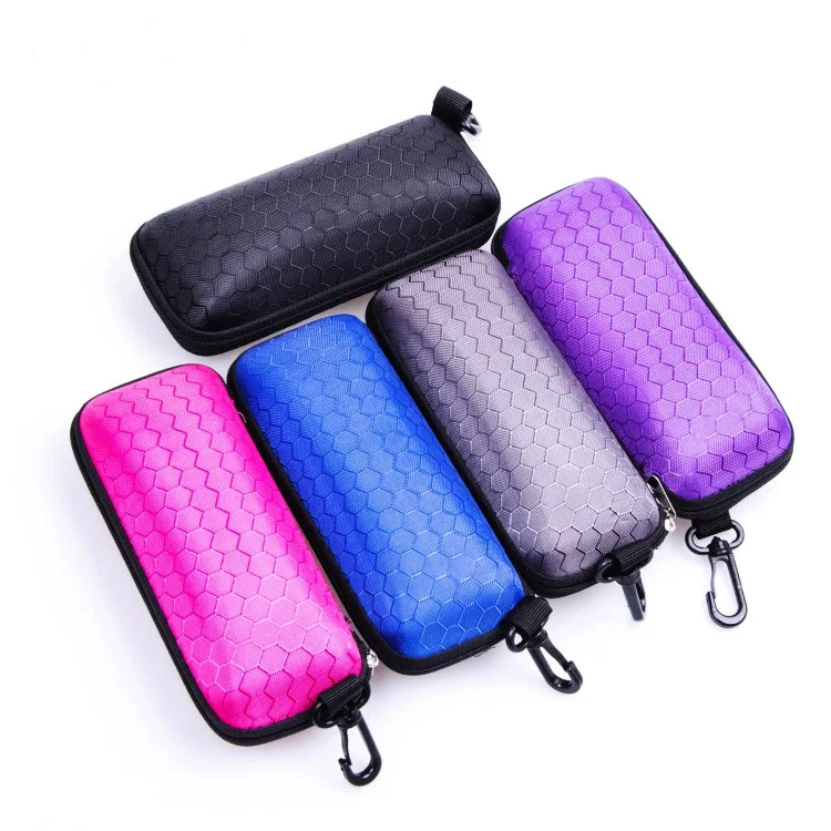 New Compressive Honeycomb Zipper Spectacle Case Sunglasses Case Black Sunglasses Zipper Bag Sun Case Variety Multicolor
New Compressive Honeycomb Zipper Spectacle Case Sunglasses Case Black Sunglasses Zipper Bag Sun Case Variety Multicolor
