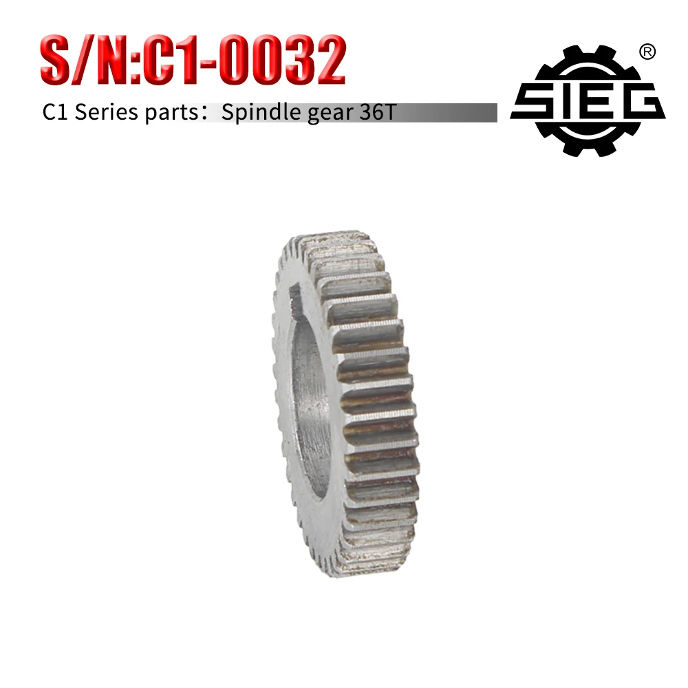 Metal Spindle Gear 36T SIEG C1-032&M1& Grizzly M1015&Compact 7&G0937&SOGI M1-150& MS-1Mini Lathe Spares Parts
Metal Spindle Gear 36T SIEG C1-032&M1& Grizzly M1015&Compact 7&G0937&SOGI M1-150& MS-1Mini Lathe Spares Parts