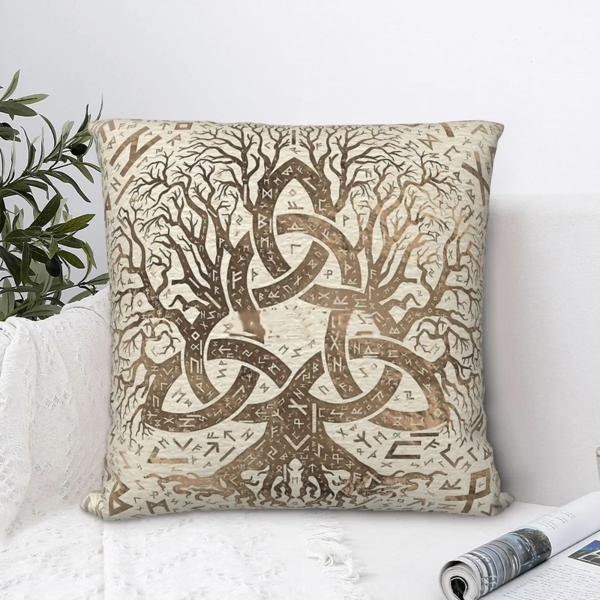 With Triquetra And Futhark Pastel Gold Scarf Throw Pillow Case Vikings Backpack Hugpillow Covers DIY Printed Breathable Decor
With Triquetra And Futhark Pastel Gold Scarf Throw Pillow Case Vikings Backpack Hugpillow Covers DIY Printed Breathable Decor