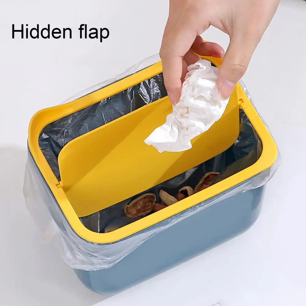 Trash Can Convenient Sturdy Flip Cover Table Little Tiny Waste Basket for Bathroom Garbage Basket Waste Bin
Trash Can Convenient Sturdy Flip Cover Table Little Tiny Waste Basket for Bathroom Garbage Basket Waste Bin