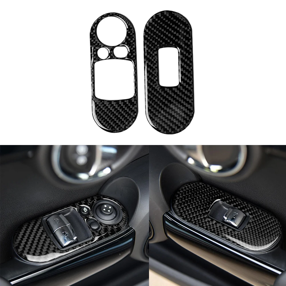 For BMW Mini Cooper S 3DR F56 Carbon Fiber Car Interior Door Window Lift Switch Button Panel Frame Protective Cover Trim 2pcs
For BMW Mini Cooper S 3DR F56 Carbon Fiber Car Interior Door Window Lift Switch Button Panel Frame Protective Cover Trim 2pcs