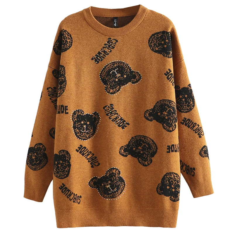 Новинка Осень-зима 2022, свитер большого размера, пуловер, теплый женский свитер, размер меньше, с капюшоном
Новинка Осень-зима 2022, свитер большого размера, пуловер, теплый женский свитер, размер меньше, с капюшоном