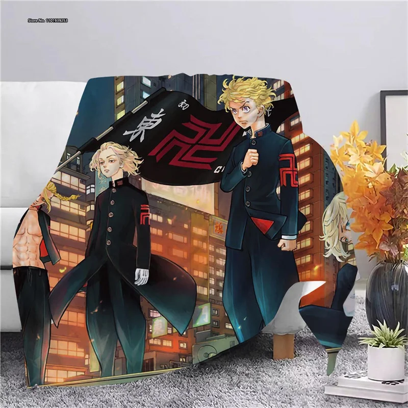 Fashion Anime Tokyo Avenger Series 3D Digital Printed Blanket Home Bedroom Sofa Air Conditioning Blanket
Fashion Anime Tokyo Avenger Series 3D Digital Printed Blanket Home Bedroom Sofa Air Conditioning Blanket