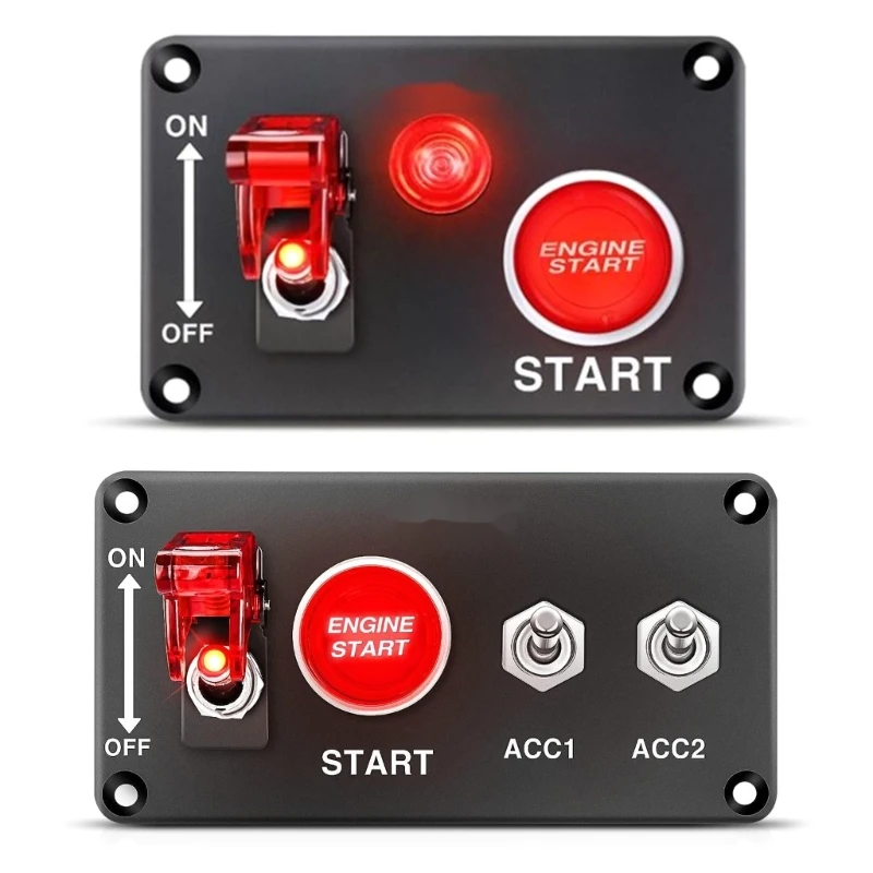 Convenient Reliable 12V 40A Car Ignition Toggle Panel Starter Stop Button Automotive Accessories For Drop Shipping
Convenient Reliable 12V 40A Car Ignition Toggle Panel Starter Stop Button Automotive Accessories For Drop Shipping