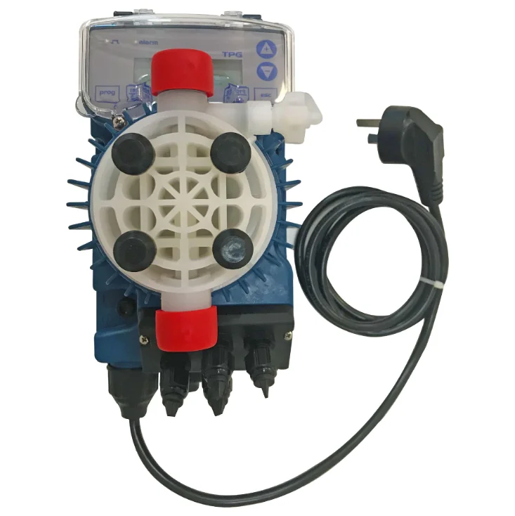 Tekna series TPG800 seko digital auto dosing pump with flow range 7-18 lph and pressure range 1-16 bar
Tekna series TPG800 seko digital auto dosing pump with flow range 7-18 lph and pressure range 1-16 bar