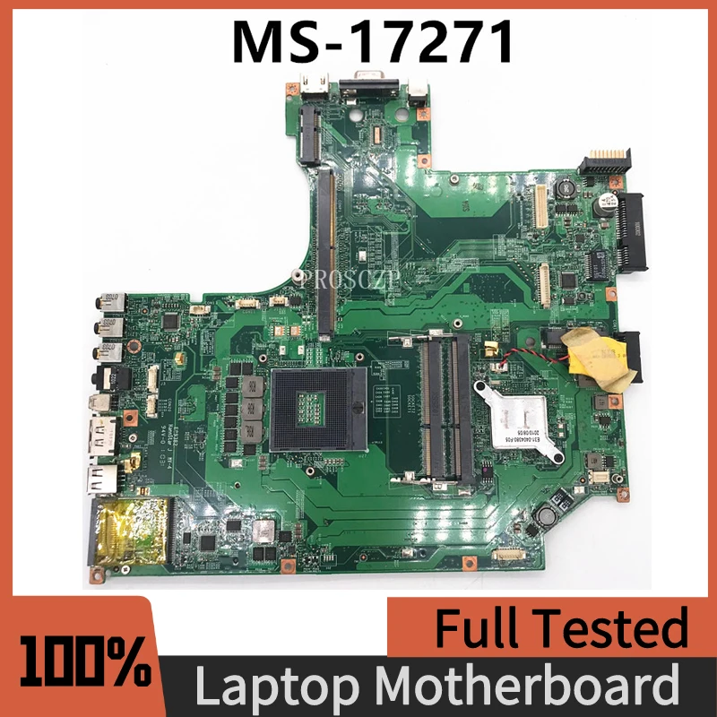 Free Shipping High Quality Mainboard For MSI CX740 MS-17271 Laptop Motherboard 100% Full Working Well
Free Shipping High Quality Mainboard For MSI CX740 MS-17271 Laptop Motherboard 100% Full Working Well