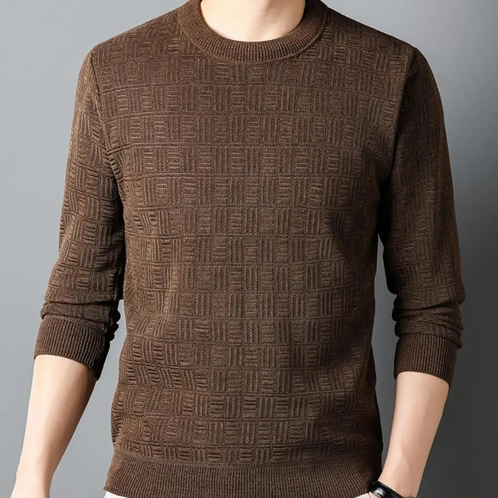 Men Sweater Cozy Men's Knitted Sweater Thick Warm Slim Fit Pullover for Fall/winter with Applique Detailing Plus Size Options
Men Sweater Cozy Men's Knitted Sweater Thick Warm Slim Fit Pullover for Fall/winter with Applique Detailing Plus Size Options