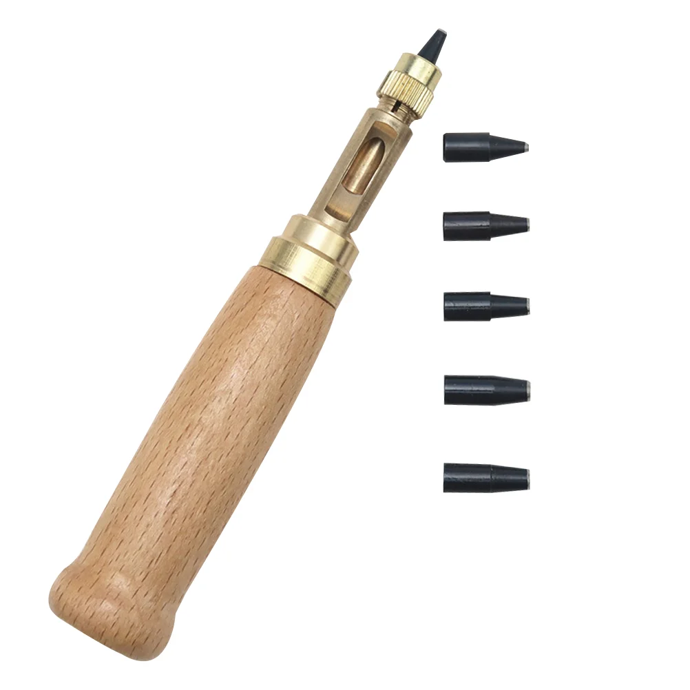 Punch Hole Screwpuncher Japanese Tool Automatic Center Belt Paper Handle Wood Punches Bookbinding Adjustable Drill Cutting Craft
Punch Hole Screwpuncher Japanese Tool Automatic Center Belt Paper Handle Wood Punches Bookbinding Adjustable Drill Cutting Craft