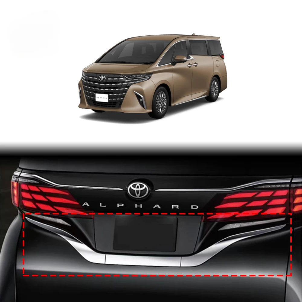 Alphard/Vellfire 40 series rear trunk door trim strips, automotive interior and exterior trim parts, and car accessories
Alphard/Vellfire 40 series rear trunk door trim strips, automotive interior and exterior trim parts, and car accessories