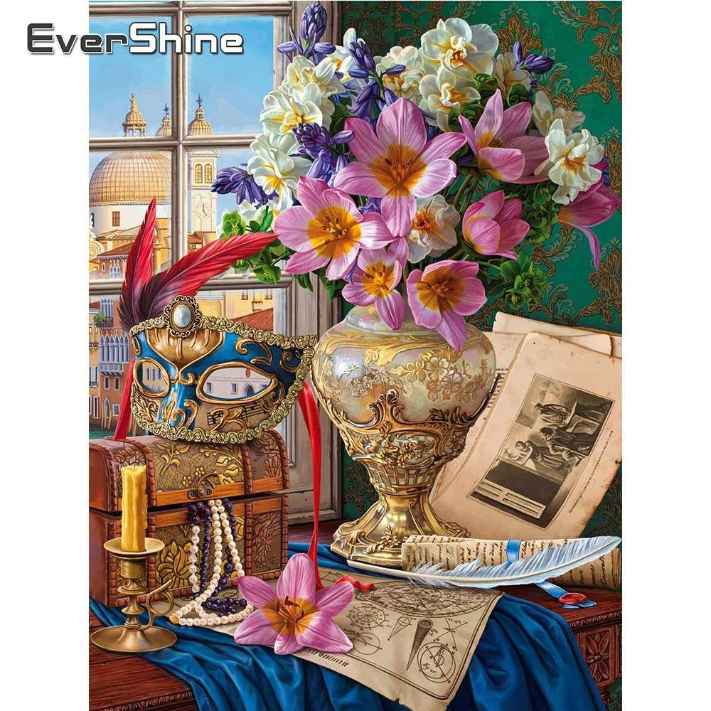 EverShine, алмазная вышивка, цветок, искусственная живопись, ваза, искусственная вышивка крестиком, хобби ручной работы
EverShine, алмазная вышивка, цветок, искусственная живопись, ваза, искусственная вышивка крестиком, хобби ручной работы