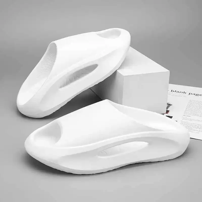 

Шлепанцы Snicker мужские пляжные, брендовые дизайнерские роскошные сандалии на платформе, без застежки, высокие теннисные туфли, 2023