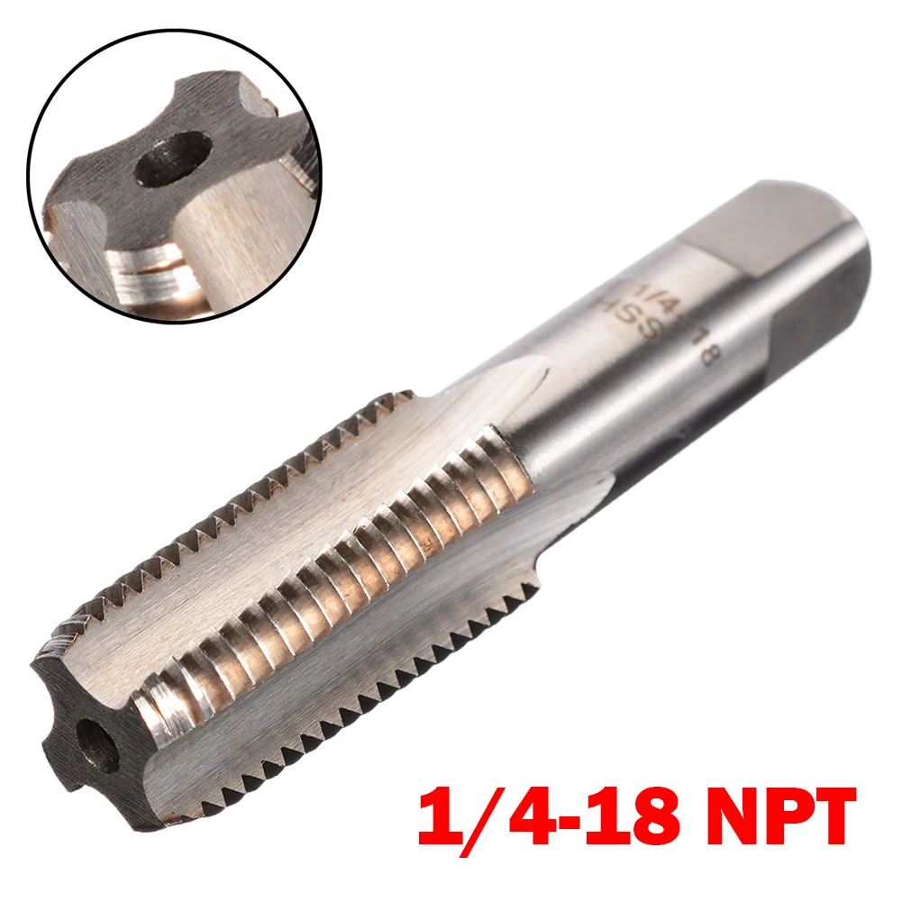 Threaded Tap Taper Pipe Durable Thread Replacement 1/4-18 NPT Screw 1pcs Sharp Cutting Accessories Silver Cutting
Threaded Tap Taper Pipe Durable Thread Replacement 1/4-18 NPT Screw 1pcs Sharp Cutting Accessories Silver Cutting