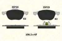 B2372318215 для десяти тормозных колодок FOCUS II 04 / FOCUS II C MAX 0407 C MAX/tdci/1,6ECO/tdci/2
B2372318215 для десяти тормозных колодок FOCUS II 04 / FOCUS II C MAX 0407 C MAX/tdci/1,6ECO/tdci/2