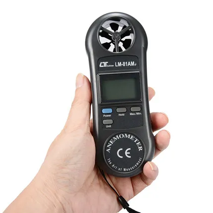 LUTRON LM- 81AM 0.4-30m/s Low Friction Ball Vane Wheels Professional Vane Anemometer Meter LM81AM
LUTRON LM- 81AM 0.4-30m/s Low Friction Ball Vane Wheels Professional Vane Anemometer Meter LM81AM